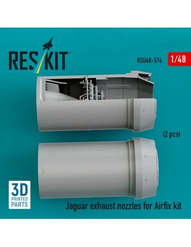 Jaguar exhaust nozzles for Airfix kit (3D Printed), 1/48 - ResKit M...