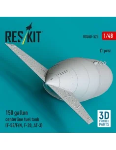 150 gallon centerline fuel tank (F-5E/F/N, F-20, AT-3) (1 pcs) (3D ... 2