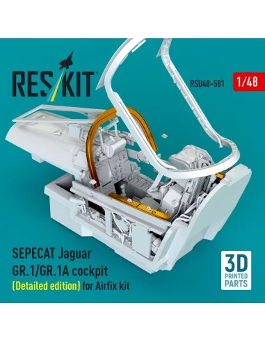 SEPECAT Jaguar GR.1/GR.1A cockpit (Detailed edition) (3D Printed) f...