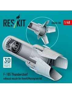 F-105 Thunderchief exhaust nozzle for Revell/Monogram kit (3D Print...