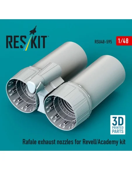 Rafale exhaust nozzles for Revell/Academy kit (3D Printed), 1/48 - ...