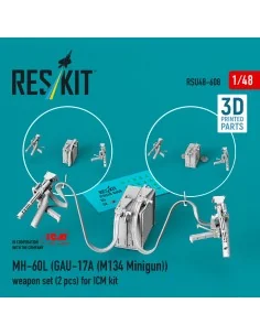 [NO_DESC] MH-60L (GAU-17A (M134 Minigun)) weapon set (2 pcs) (3D Pr...
