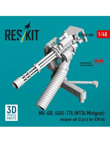 [NO_DESC] MH-60L (GAU-17A (M134 Minigun)) weapon set (2 pcs) (3D Pr...