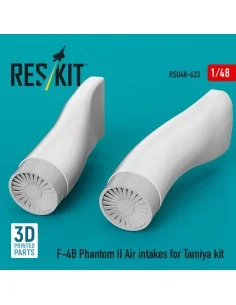 F-4B Phantom II Air intakes for Tamiya kit (3D Printed), 1/48 - Res...