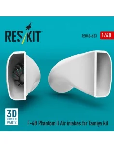 F-4B Phantom II Air intakes for Tamiya kit (3D Printed), 1/48 - Res... 2