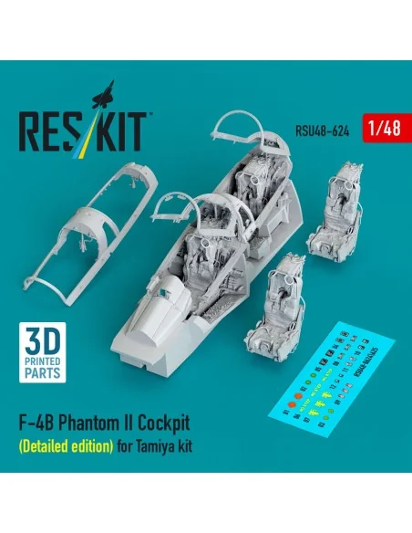 [NO_DESC] F-4B Phantom II Cockpit (Detailed edition) (3D Printed) f...