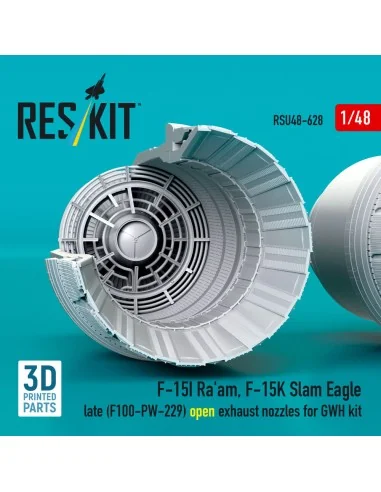 F?15I Ra'am, F?15K Slam Eagle late (F100-PW-229) open exhaust nozzl...