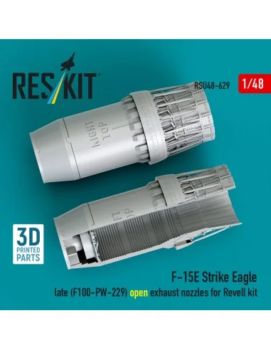 F?15E Strike Eagle late (F100-PW-229) open exhaust nozzles for Reve...