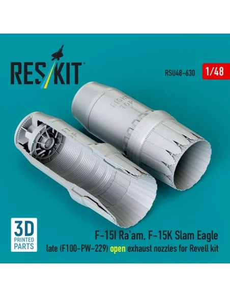 F?15I Ra'am, F?15K Slam Eagle late (F100-PW-229) open exhaust nozzl...
