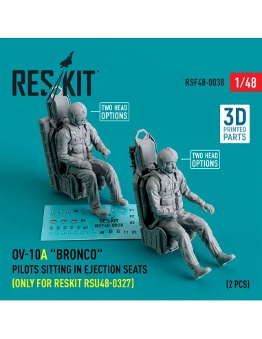 OV-10A Bronco pilots sitting in ejection seats (only for RESKIT RSU...