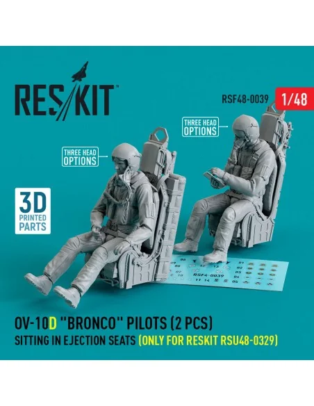OV-10D Bronco pilots sitting in ejection seats (only for RESKIT RSU...