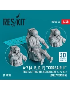 A-7 (A, B, D, E) Corsair II pilots sitting in ejection seat IC-2 / ...