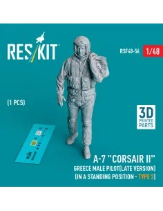 A-7 Corsair II Greece male pilot (in a standing position - type 2) ...