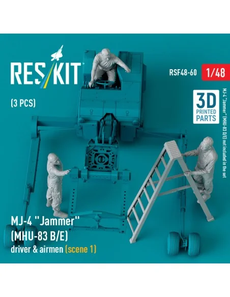 [NO_DESC] MJ-4 Jammer (MHU-83 B/E) driver & airmen (scene 1) (3 pcs...