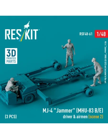 [NO_DESC] MJ-4 Jammer (MHU-83 B/E) driver & airmen (scene 2) (3 pcs...