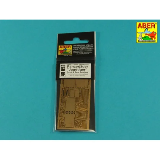 Jagdtiger –Front & Rear Fenders -(Tamiya), 1/48 - Aber Models 48053 Jagdtiger –Front & Rear Fenders -(Tamiya), 1/48 - Aber Models 48053