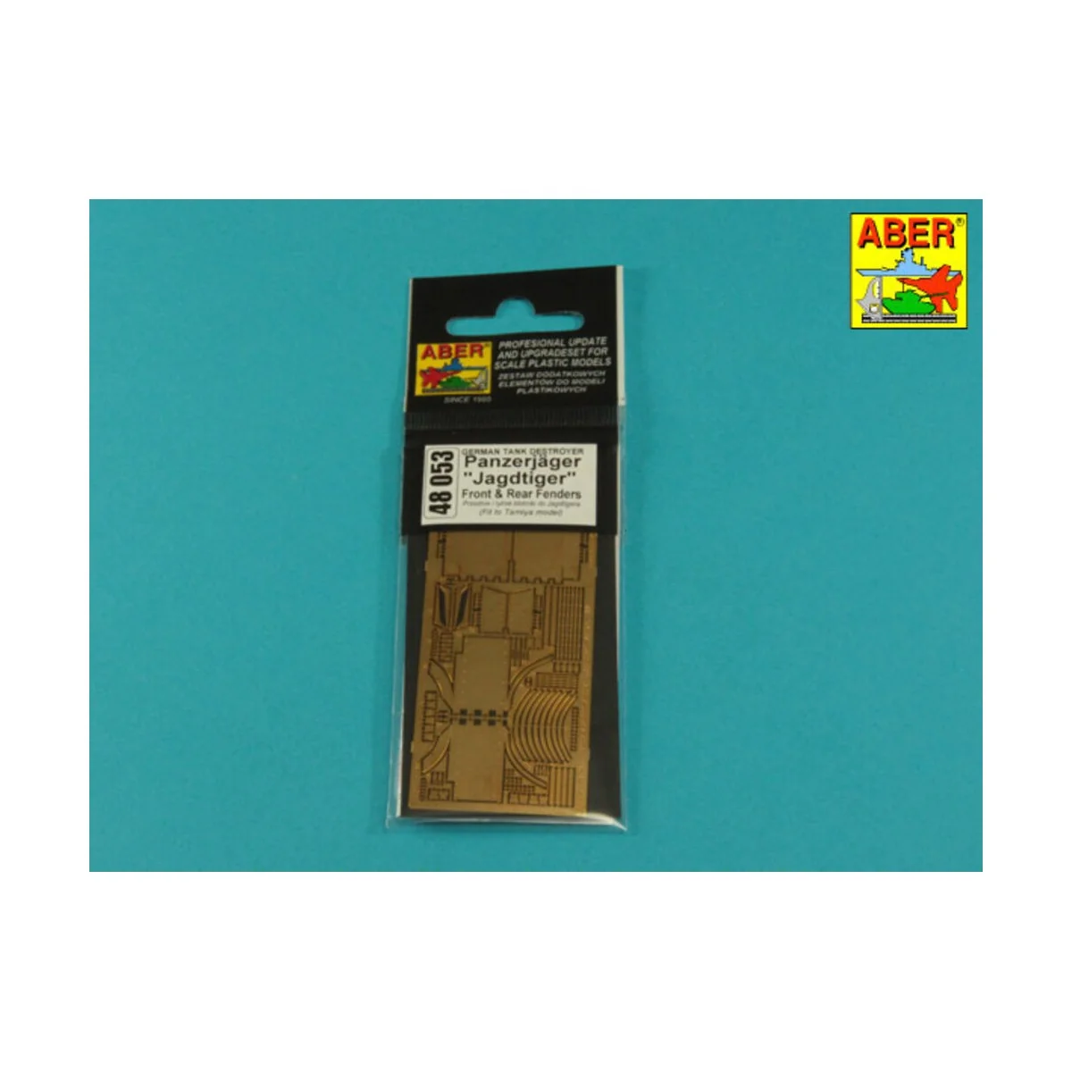 Jagdtiger –Front & Rear Fenders -(Tamiya), 1/48 - Aber Models 48053 Jagdtiger –Front & Rear Fenders -(Tamiya), 1/48 - Aber Models 48053