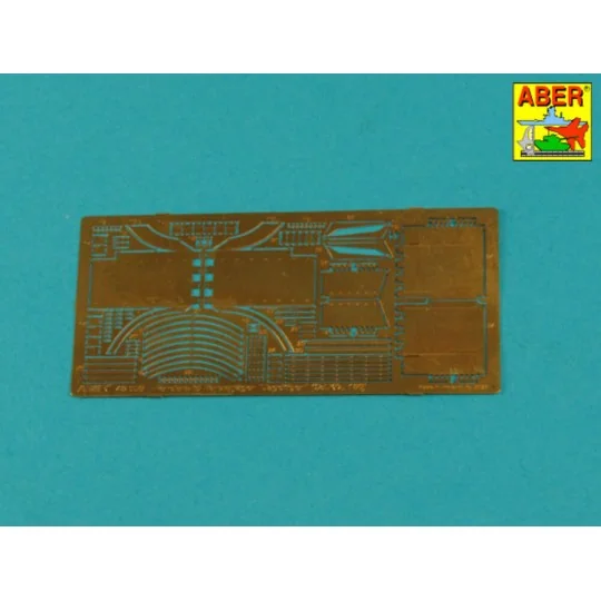 Jagdtiger –Front & Rear Fenders -(Tamiya), 1/48 - Aber Models 48053 Jagdtiger –Front & Rear Fenders -(Tamiya), 1/48 - Aber Models 48053