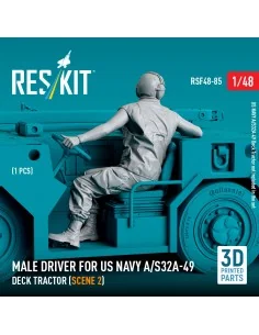 Male driver for US NAVY A/S32A-49 Deck Tractor (scene 2) (1 pcs) (3... 2