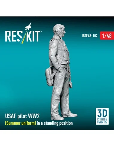 [NO_DESC] USAF pilot WW2 (Summer uniform) in a standing position (3...