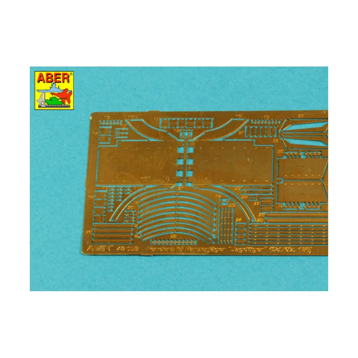 Jagdtiger –Front & Rear Fenders -(Tamiya), 1/48 - Aber Models 48053 Jagdtiger –Front & Rear Fenders -(Tamiya), 1/48 - Aber Models 48053
