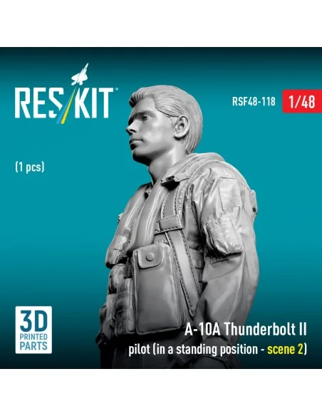 A-10A Thunderbolt II pilot (in a standing position - scene 2) (1 pc...