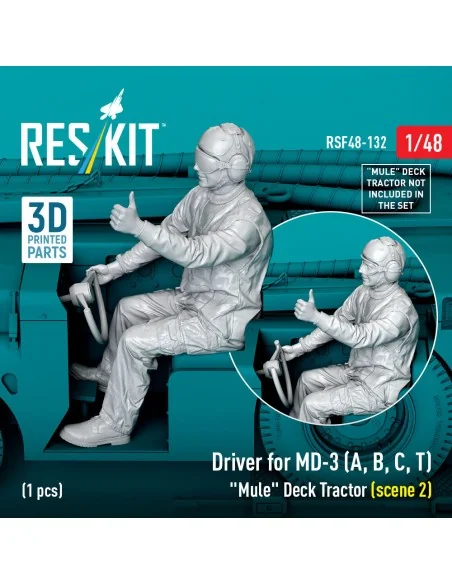 [NO_DESC] Driver for MD-3 (A, B, C, T) Mule Deck Tractor (scene 2) ...