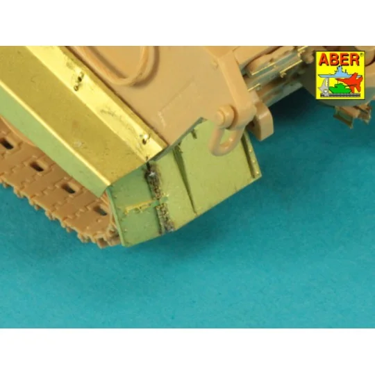 Jagdtiger –Front & Rear Fenders -(Tamiya), 1/48 - Aber Models 48053 Jagdtiger –Front & Rear Fenders -(Tamiya), 1/48 - Aber Models 48053