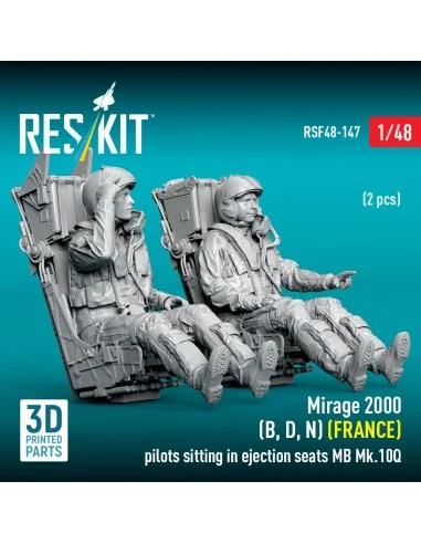 Mirage 2000 (B, D, N) (FRANCE) pilots sitting in ejection seats MB ...