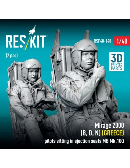 Mirage 2000 (B, D, N) (GREECE) pilots sitting in ejection seats MB ...