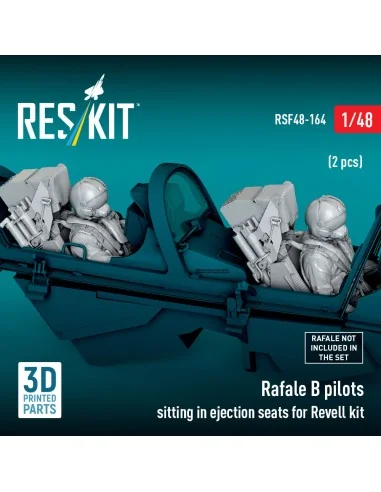 [NO_DESC] Rafale B pilots sitting in ejection seats for Revell kit ...