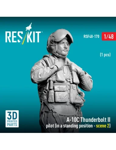 A-10C Thunderbolt II pilot (in a standing position - scene 2) (1 pc...