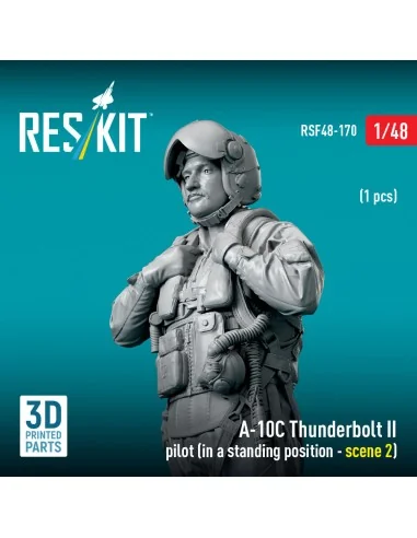 A-10C Thunderbolt II pilot (in a standing position - scene 2) (1 pc...