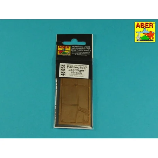 Jagdtiger –Side Skirts -(Tamiya) - Aber Models 48054