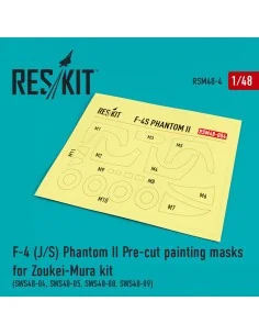 F-4 (J, S) Phantom II Pre-cut painting masks for Zoukei-Mura (SWS48...