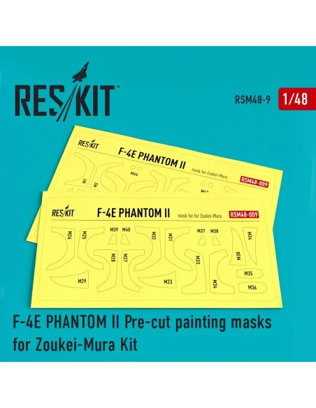 F-4E Phantom II Pre-cut painting masks for Zoukei-Mura kit, 1/48 - ...