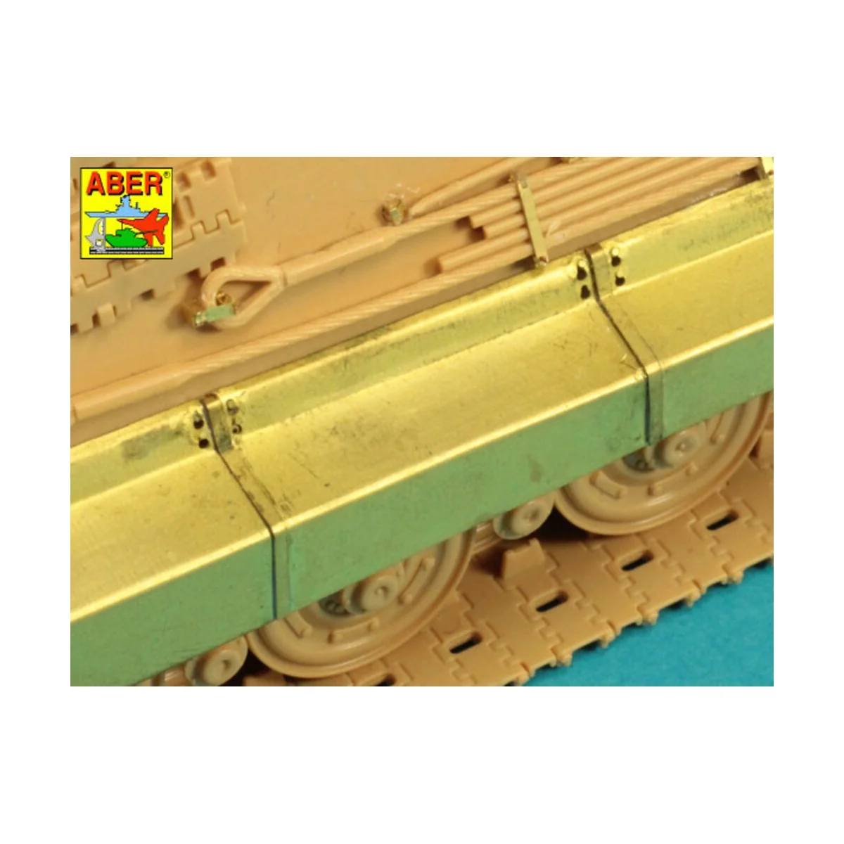 Jagdtiger –Side Skirts -(Tamiya), 1/48 - Aber Models 48054