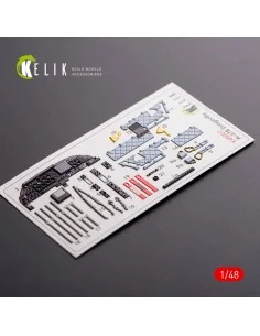 A-37B Dragonfly interior 3D decals for Trumpeter kit, 1/48 - Kelik ...