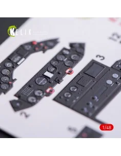 TBD-1A Devastator interior 3D decals for GWH kit, 1/48 - Kelik K48008 2