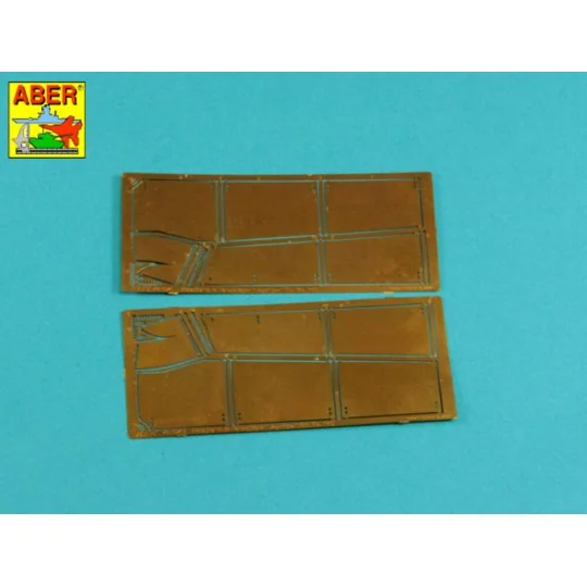 Jagdtiger –Side Skirts -(Tamiya), 1/48 - Aber Models 48054
