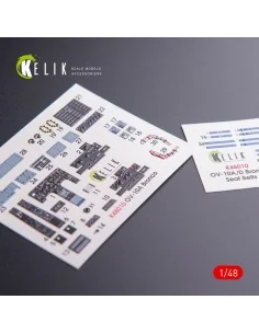 [NO_DESC] OV-10A Bronco interior 3D decals for ICM kit, 1/48 - Keli...