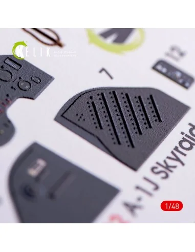 [NO_DESC] A-1J Skyraider interior 3D decals for Tamiya kit, 1/48 - ...