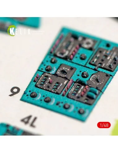 MI-24V interior 3D decals for Zvezda kit, 1/48 - Kelik K48023