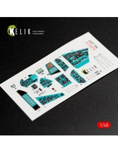 [NO_DESC] MI-24P interior 3D decals for Zvezda kit, 1/48 - Kelik K4... 2