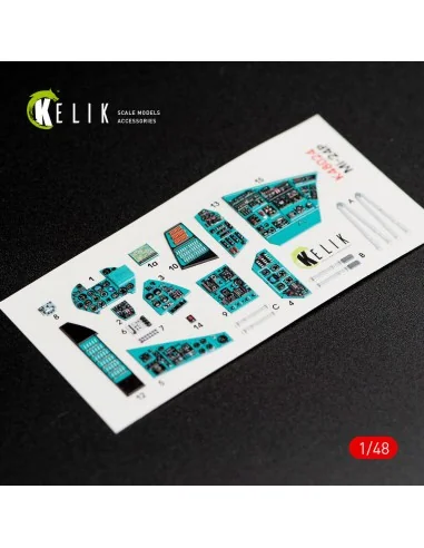 MI-24P interior 3D decals for Zvezda kit, 1/48 - Kelik K48024