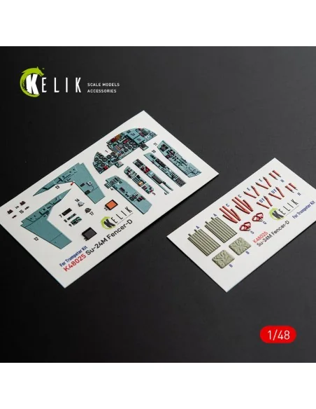 SU-24 interior 3D decals for Trumpeter kit, 1/48 - Kelik K48025