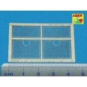 Tiger I, Ausf.E- Grilles - Aber Models 48 A01