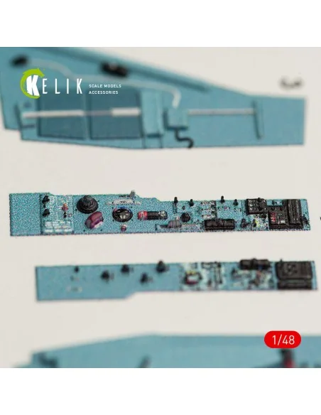 [NO_DESC] SU-25UB interior 3D decals for Smer/KP kit, 1/48 - Kelik ...