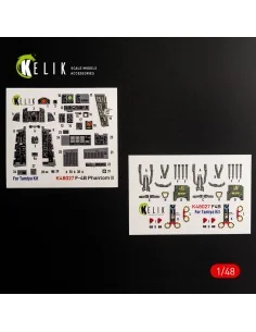 [NO_DESC] F-4B interior 3D decals for Tamiya kit, 1/48 - Kelik K48027
