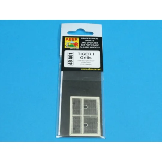 Tiger I, Ausf.E- Grilles - Aber Models 48 A01